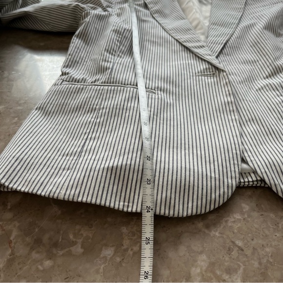 COPY - Willi Smith Black and White Blazer Professional Tailored - Picture 10 of 11